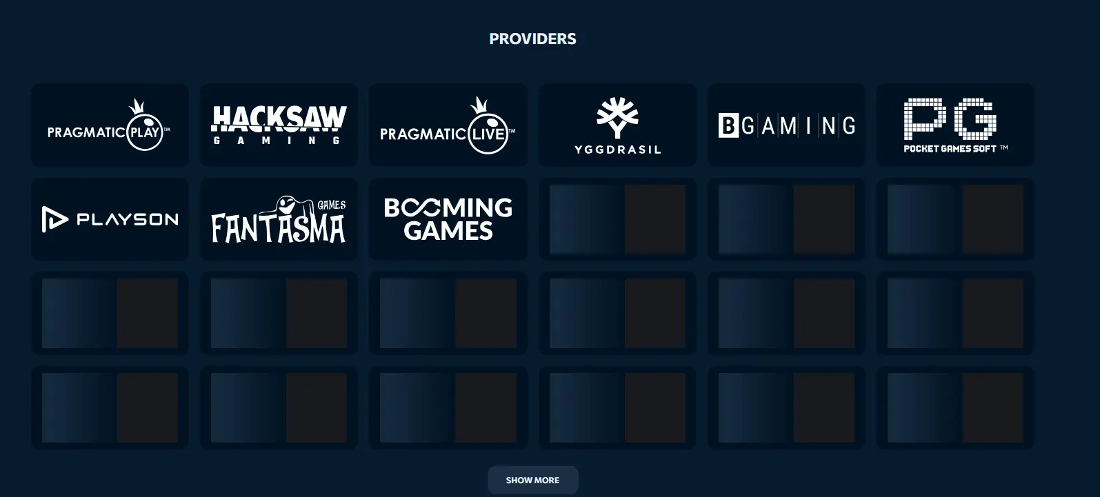 Spiele-Anbieter im Reveryplay Casino